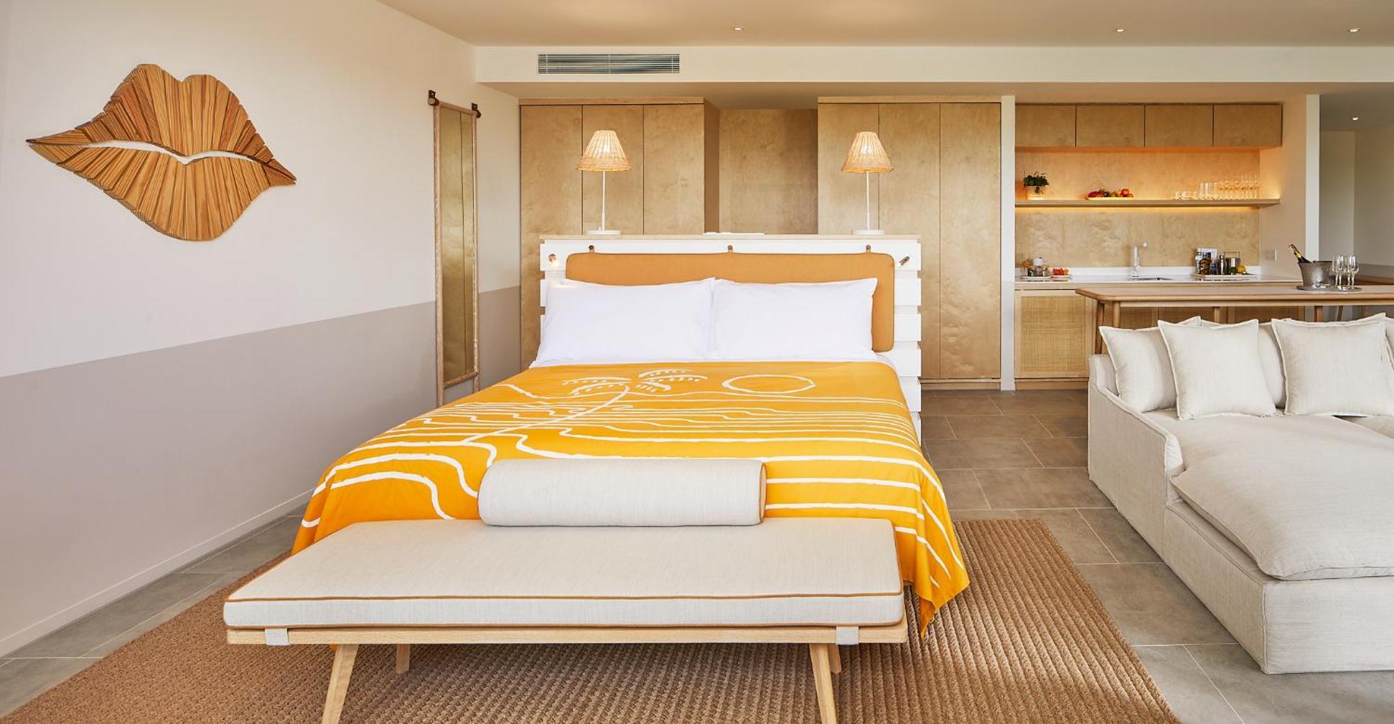 The Standard, Hua Hin Hotel Cameră foto A bedroom at the Standard East Village